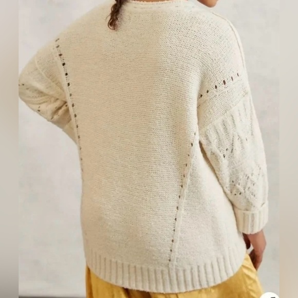Anthropologie Pilcro Marla V-Neck Sweater - Picture 3 of 12